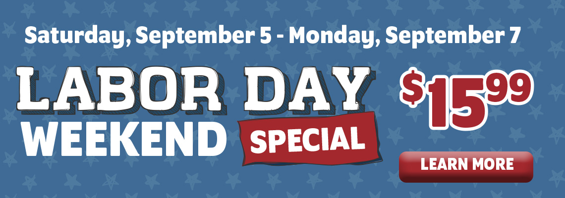 FFC Labor Day Weekend Special 2026 HP Banner