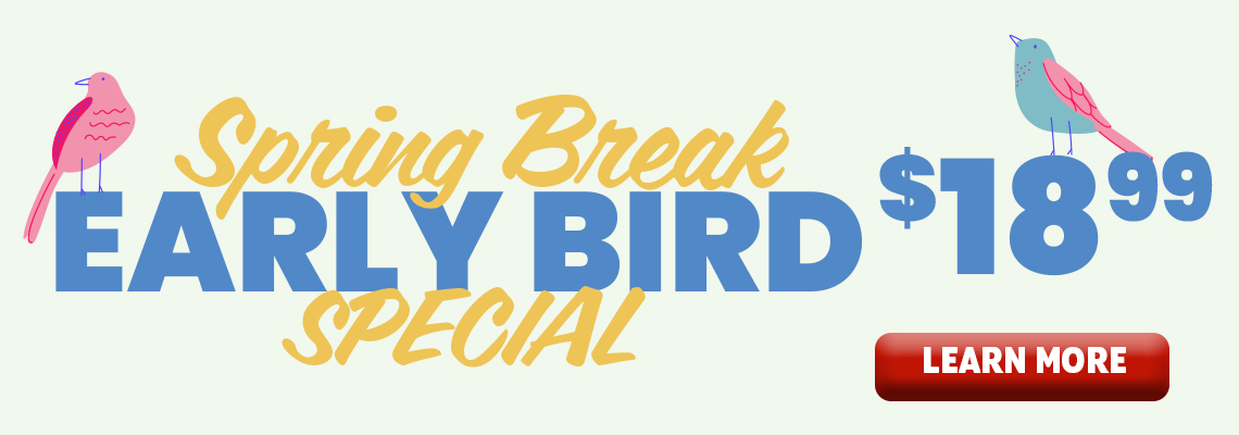 a aspring break special