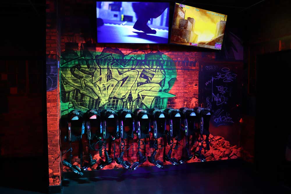 Front of Laser Tag